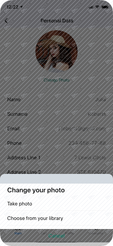 Profile - Personal Data