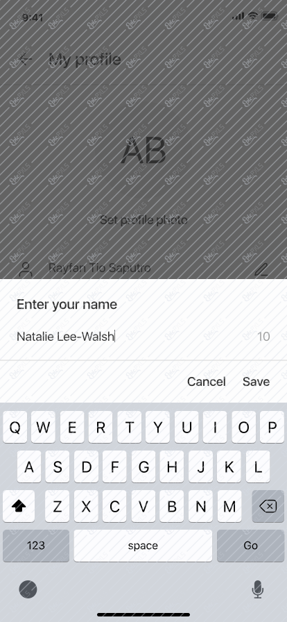 Edit Name