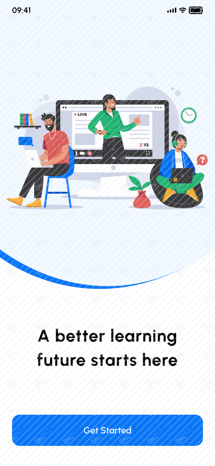 1 Onboarding screen