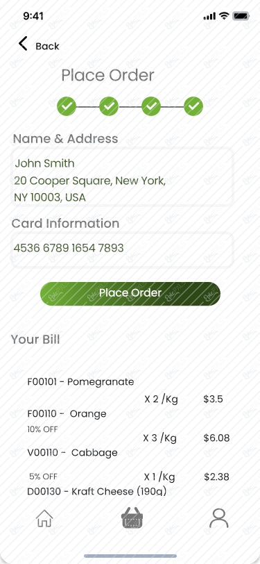 Place Order