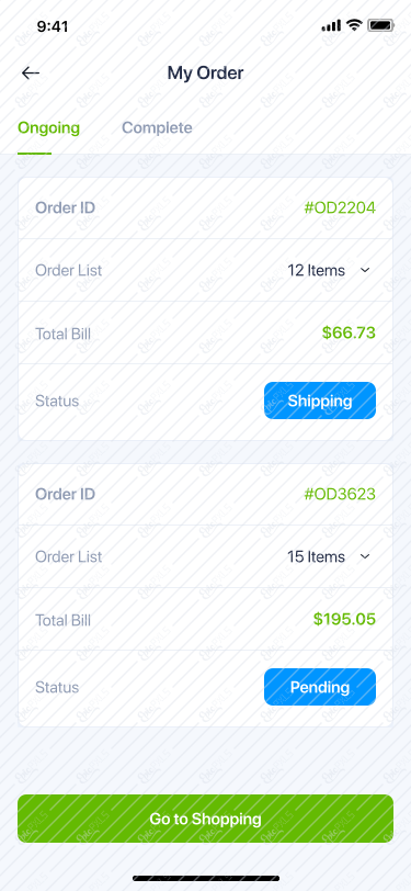30_Profiles - My Order