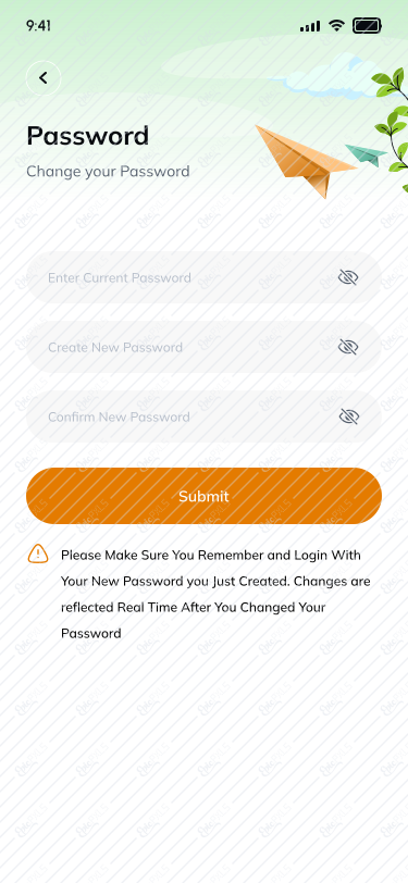 change pass