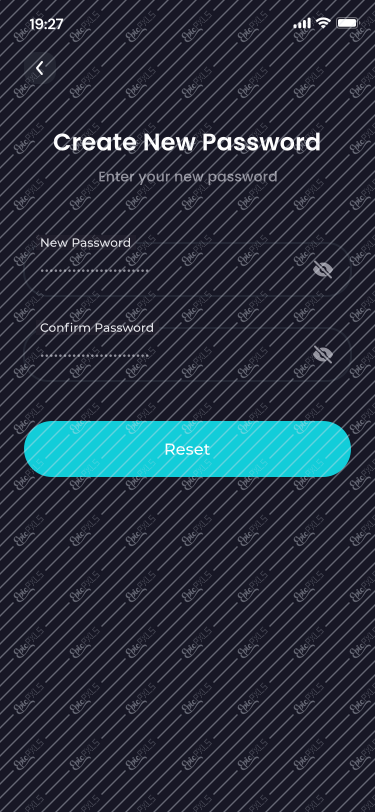 Create new password