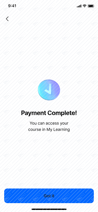 [Explore] Course Details_Course Payment_Payment Complete