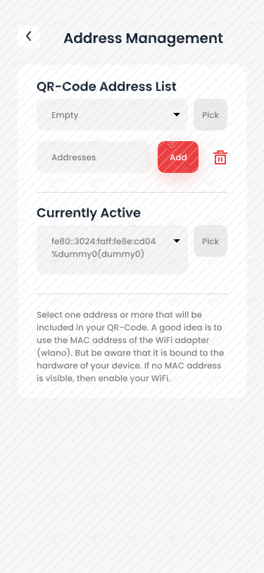 Address Management