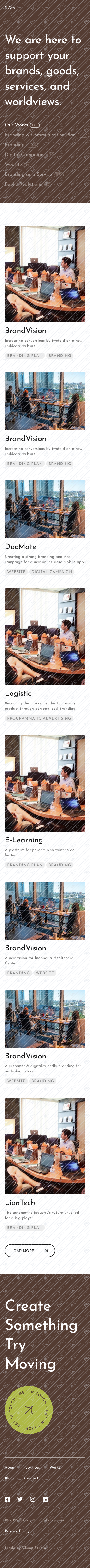Projects Listing (Mobile)