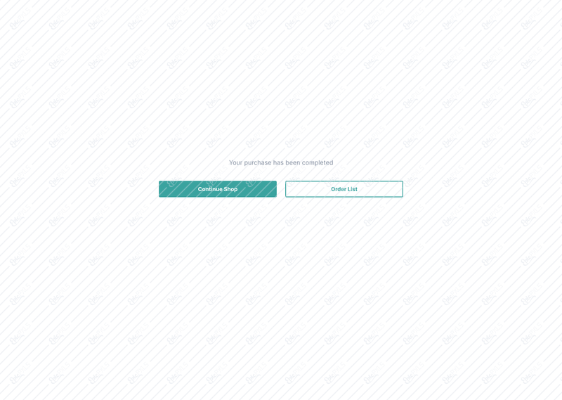 Checkout - Done
