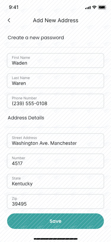 87_Add New Address - input complite