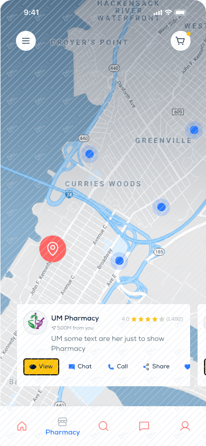 Pharmacies Map