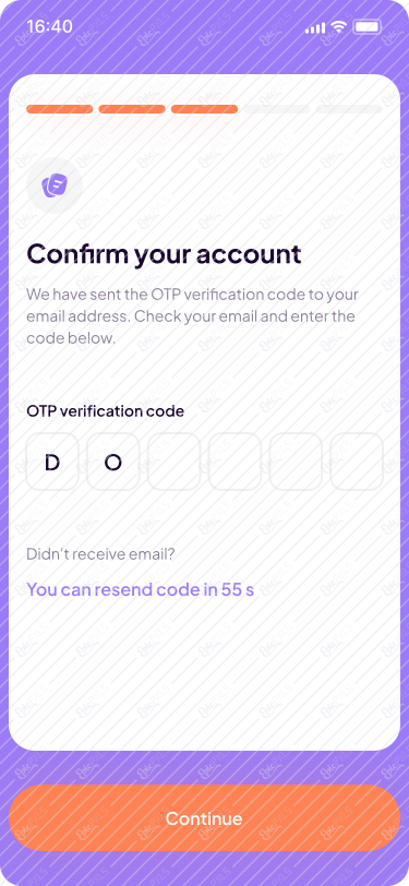 Register - Setting interest