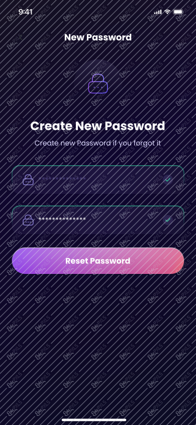 ↳  New Passowrd Fill