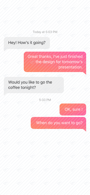 Messages / Details