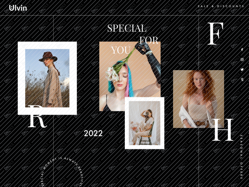 Fashion web design