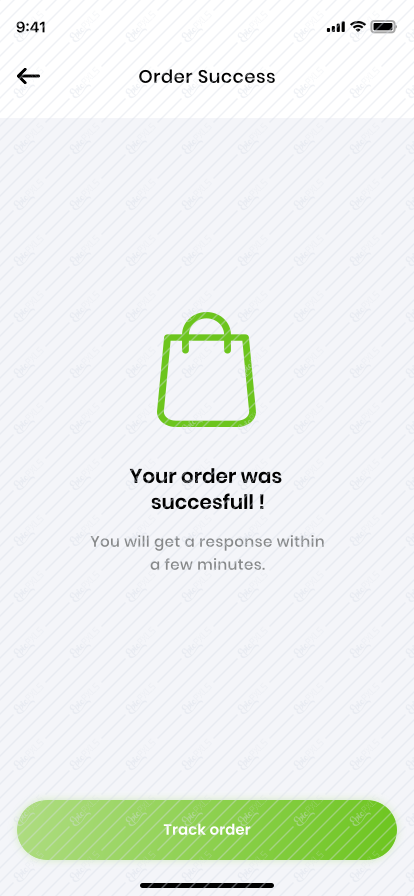 Order success