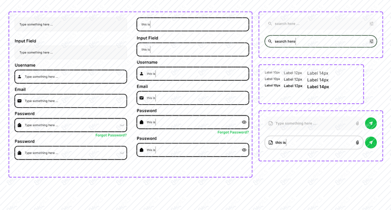 Input Fields