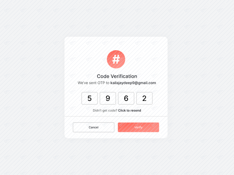 Verify Code