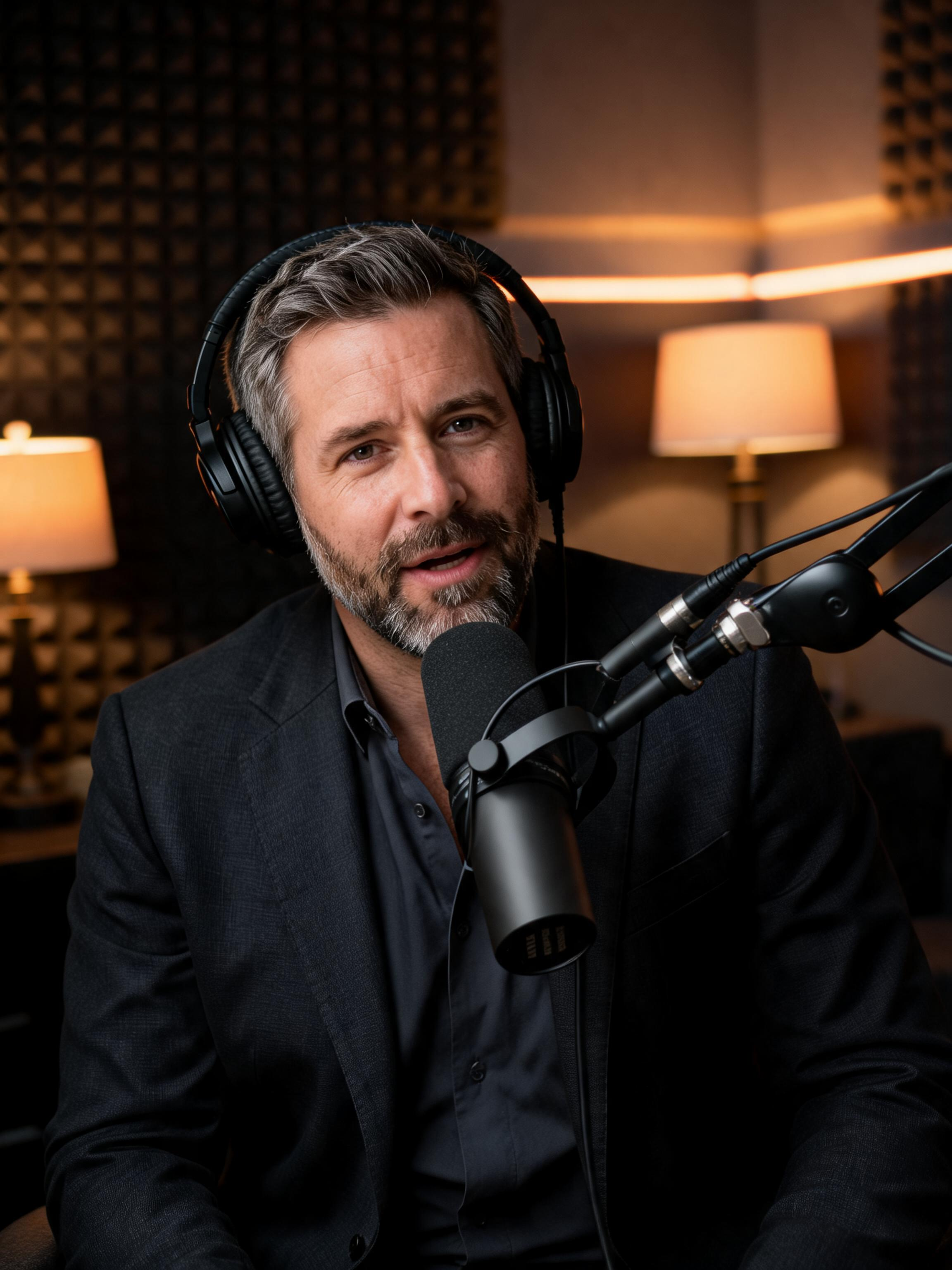 Podcast Studio Portrait
