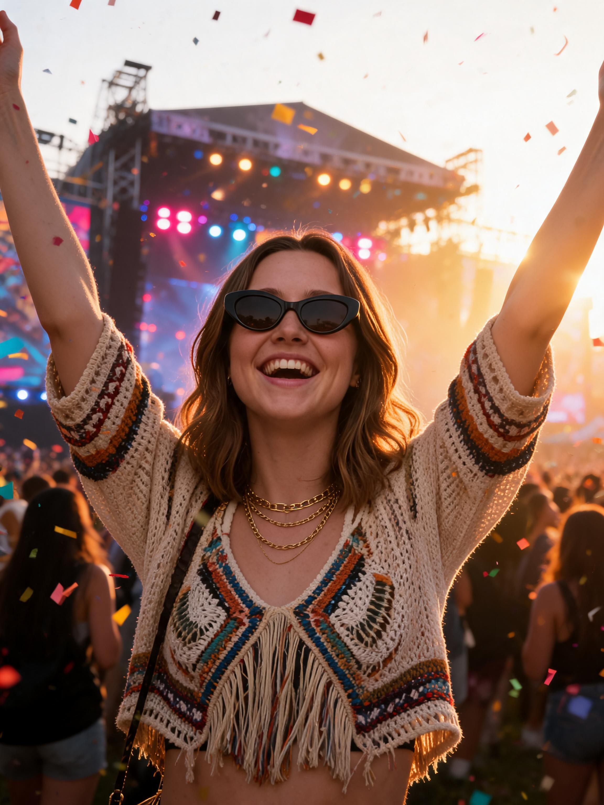 Music Festival Portrait