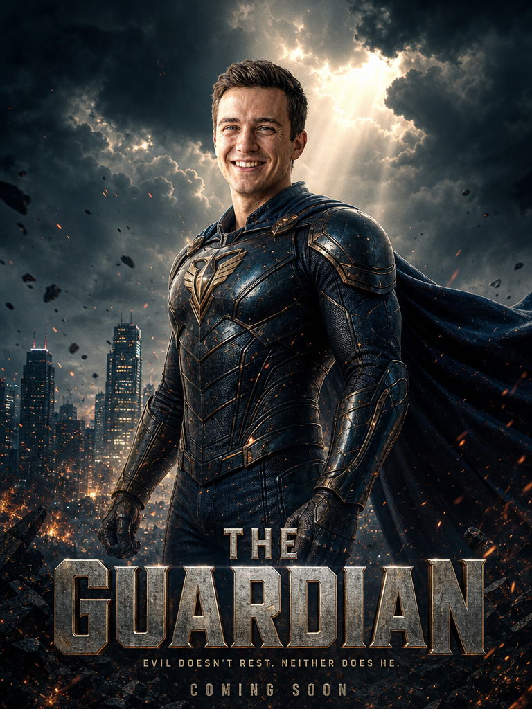 Superhero Movie Poster