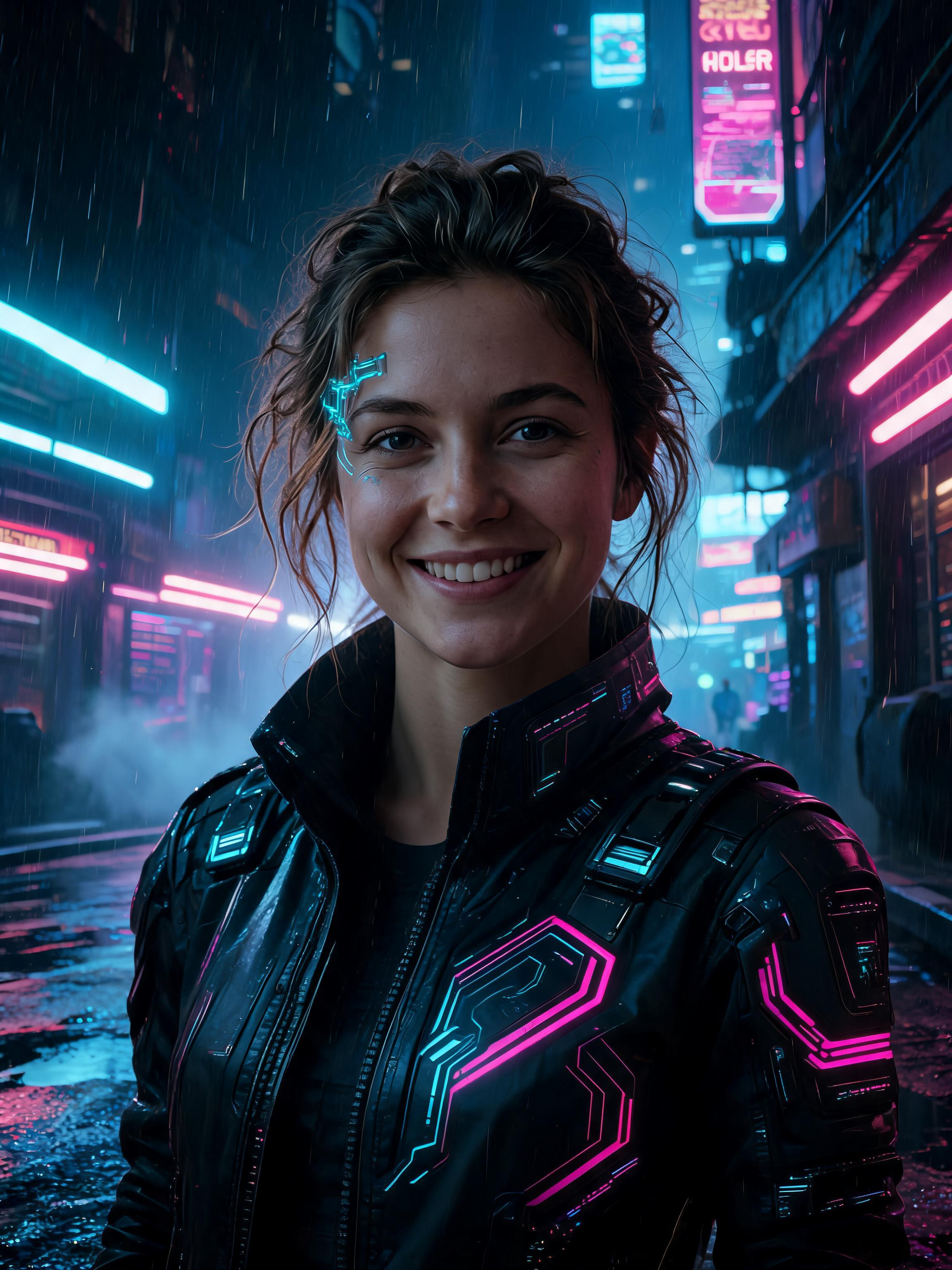 Cyberpunk Portrait
