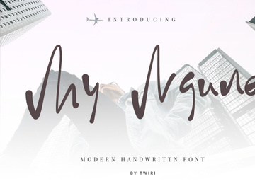 My Ngune Font Handwritten