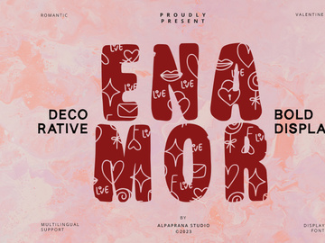 Enamor - Display Font