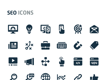 SEO icon set