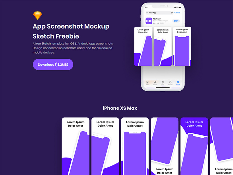 Free App Screenshot Mockup By Launchmatic Epicpxls