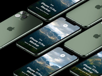 iPhone 11 pro max mockup