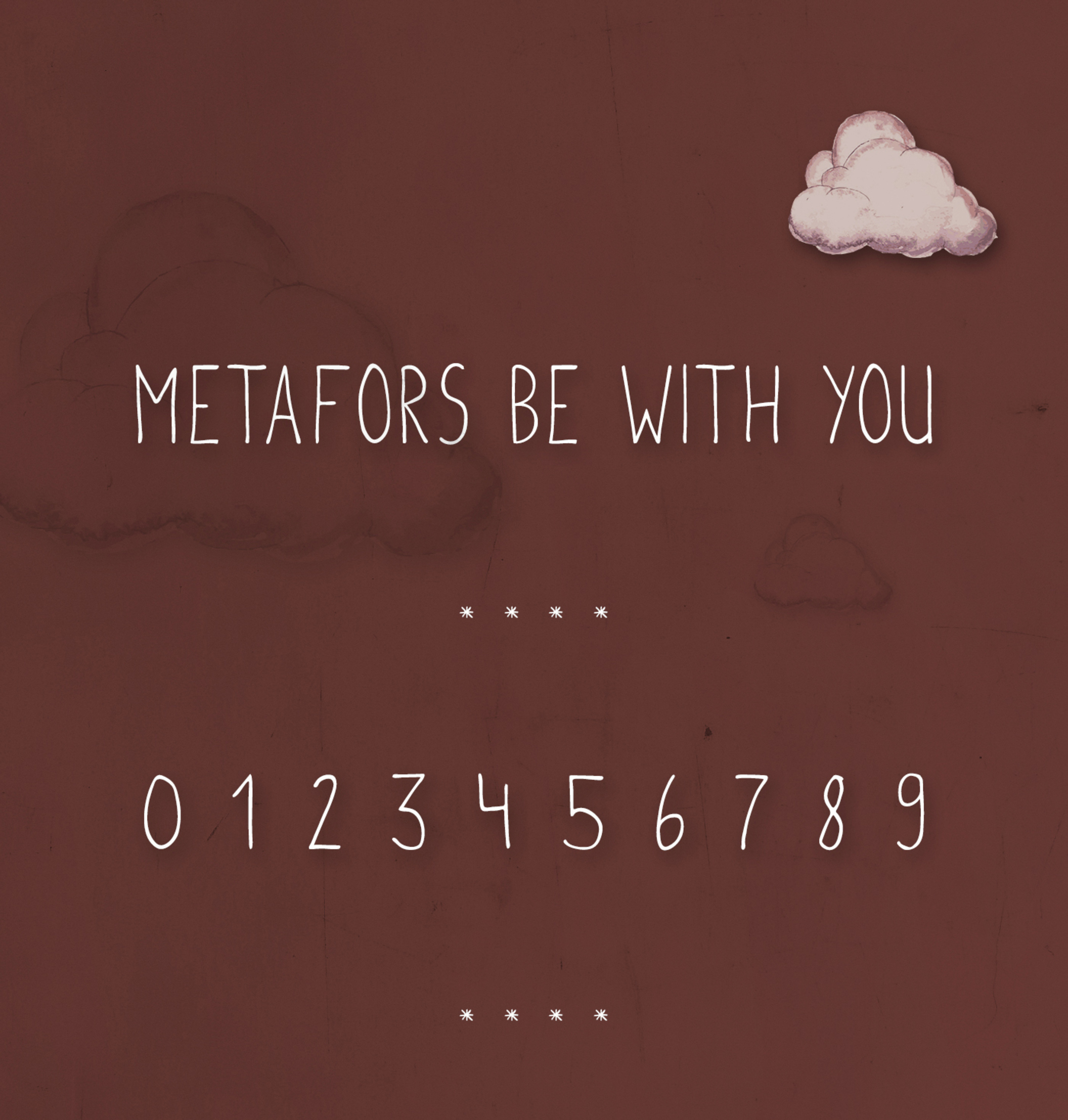 Metafors - 免费字体(Metafors - Free Font)插图2