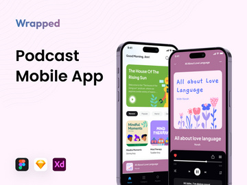 Wrapped - Podcast Mobile App Template