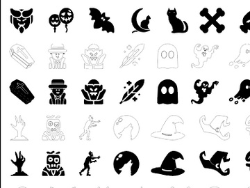 Halloween Icon Set