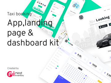 Taxi Booking App UI Kit
