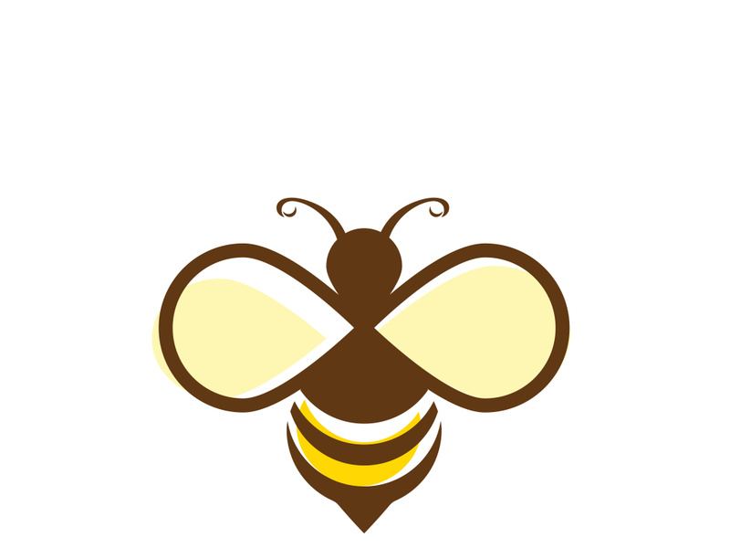 Bee icon design illustration - GreenFlash's Graphics ~ EpicPxls