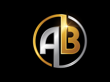 Initial Letter A B Logo Design Vector Template. Graphic Alphabet Symbol For Corporate Business Identity