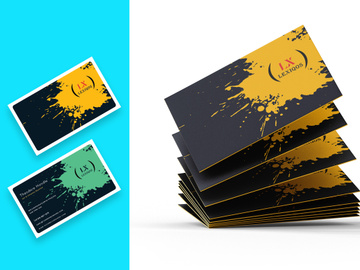 Splatter Creative Business Card