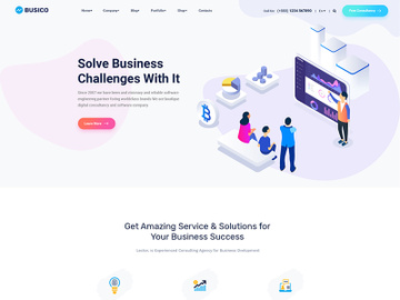 Multi-Purpose Business PSD Template