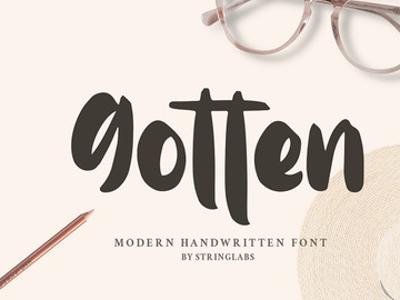 Gotten - Modern Handwritten Font