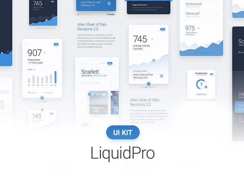 LiquidPro UI套件(LiquidPro UI Kit)插图