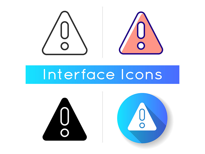 Warning icon by bsd studio ~ EpicPxls