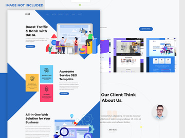 Seo digital marketing website template
