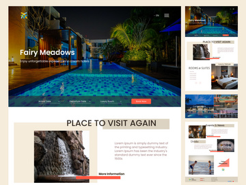 Hotel Landing Page