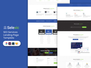 SEO Service Landing Page Template