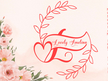 Lovely Amelina Monogram
