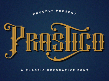 Prastico - Blackletter Font
