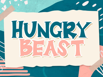 Hungry Beast - Playful Display Font