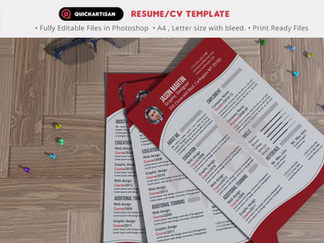 Resume/CV Template 09