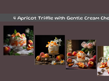 Apricot Triffle with Gentle Cream Cheese