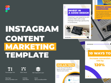 Instagram Content Marketing Template