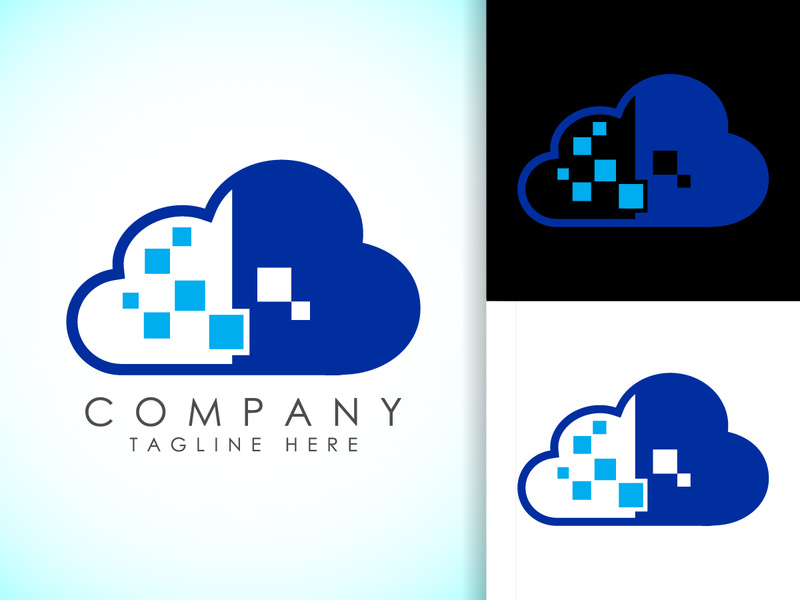 Creative cloud computing vector logo design template. Cloud ~ EpicPxls
